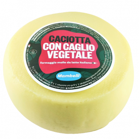 Caciotta con Caglio Vegetale