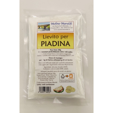 lievito per piadina