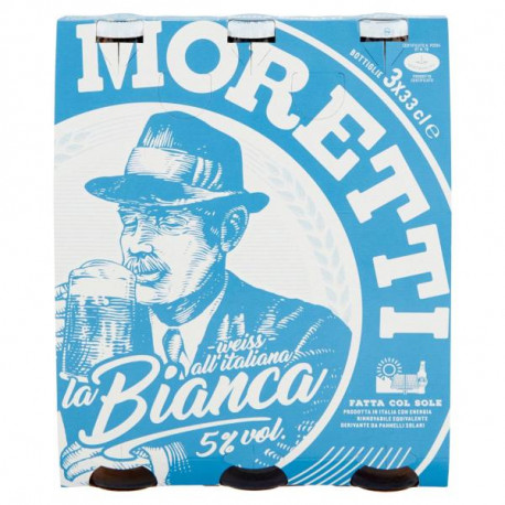 Birra Moretti La Bianca