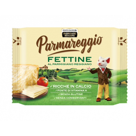 Fettine di sottiletta al parmigiano