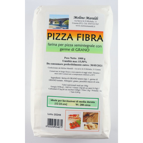 Farina per pizza con ferme di grano
